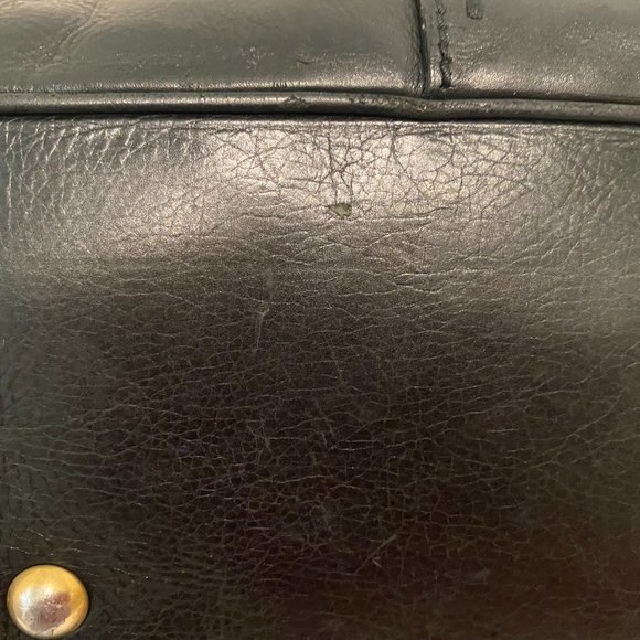 YSL YVES SAINT LAURENT MUSE --BLACK/GOLD HARDWARE - Picture 9 of 12